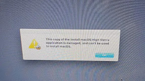 Mengatasi Pesan Error "Fix This Copy of the Install macOS High Sierra"